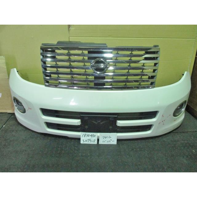 エルグランド CBA-ME51 フロントバンパー カラー/ QX1 F2022-WL7MM 