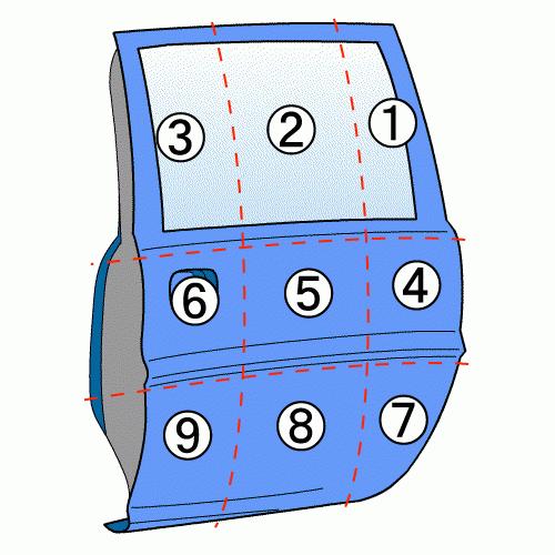 デリカD5 スライドドア　右側 デリカD5 DBA-CV5W 右スライドドア 414684 : オート商会 - 通販
