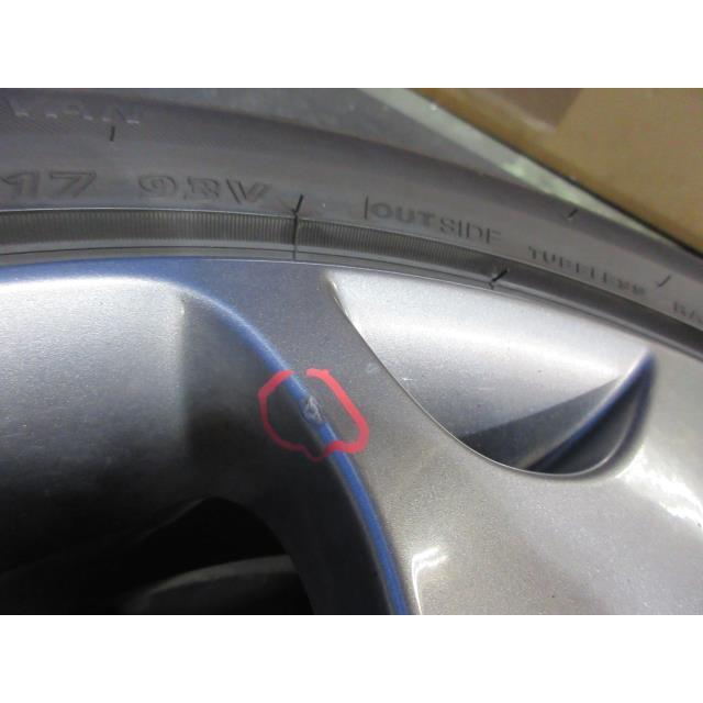 プレマシー CREW 純正17インチ 中古 アルミホイール 4本セット 99652 