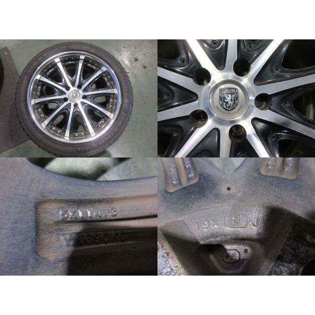 アルファード 社外CLUB LINER 中古 18インチ アルミホイール 4本セット