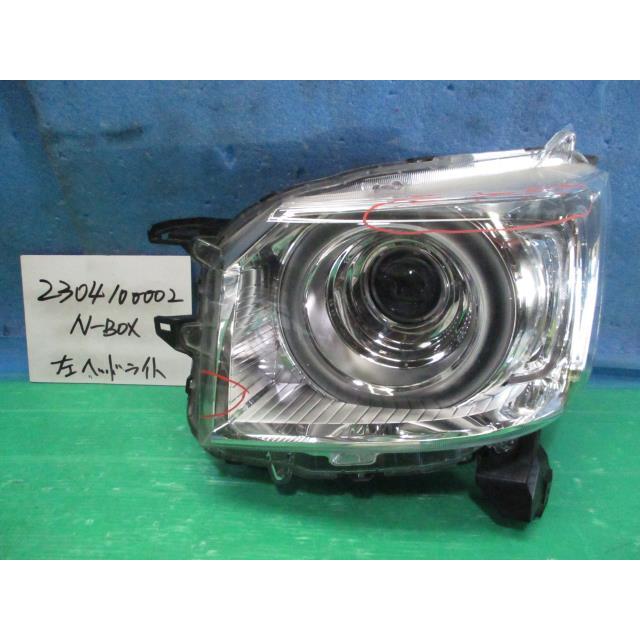 JF5 N-BOXカスタム左中古ヘッドライト　33150-32R-J03 良好品 N-BOX カスタム JF5 JF6 左 助手席側 LED ヘッドライト STANLEY