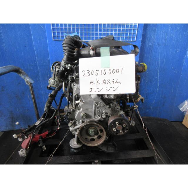 eKカスタム DBA-B11W ジャンク品 エンジン 3B20ターボ 1000C490