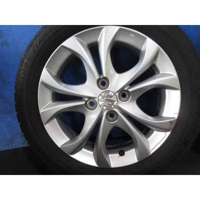 ソリオ ソリオ MA15S 中古 純正 15インチ アルミホイール 4本