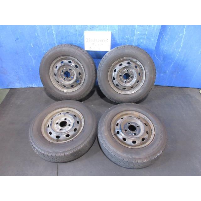 サンバー サンバー TV1 中古 12インチ スチールホイール 4本