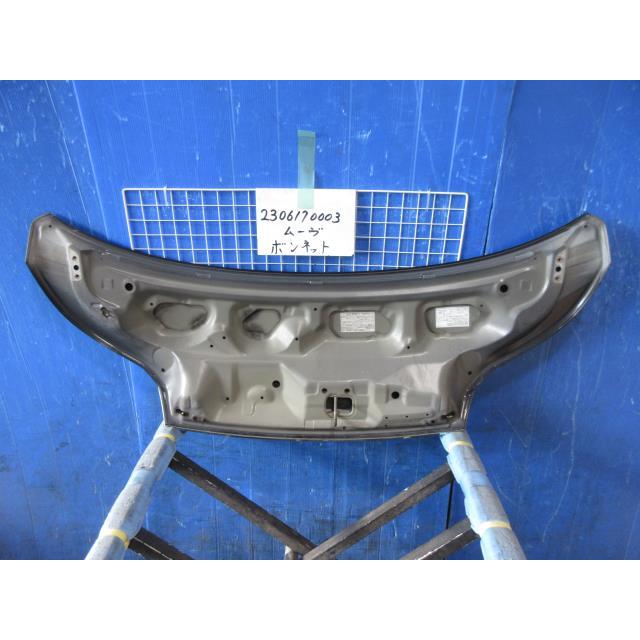 ムーヴ DBA-LA100S ボンネット カスタムXリミテッド X07 ダイハツ☆ムーヴ LA100S 純正 ボンネット ブラックメタリック