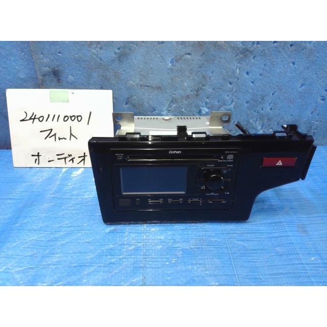 【中古】ホンダ フィット 純正オーディオ フィット DBA-GK3 純正オプション CDオーディオ 08A00-4T0-250