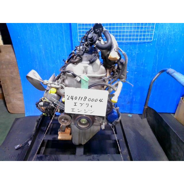 エブリイワゴン エブリィ EBD-DA64V ジャンク品 エンジン K6Aターボ 