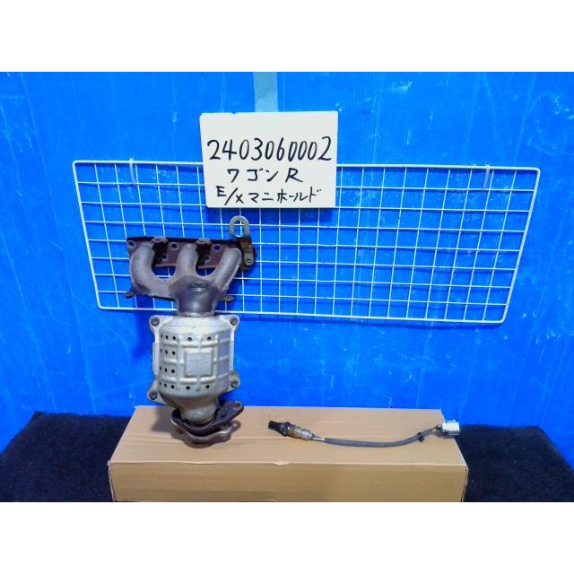 スズキ　ワゴンR 触媒　エキマニ　MH23S ワゴンR ワゴンR DBA-MH23S エキマニ 14110-83G80 437763
