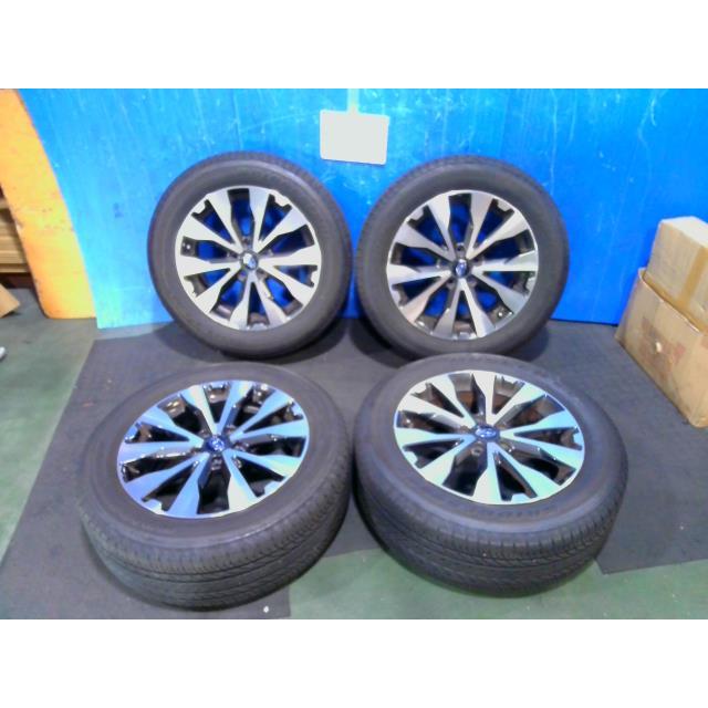 レガシィ BS9 中古 純正 18インチ アルミホイール 4本セット 