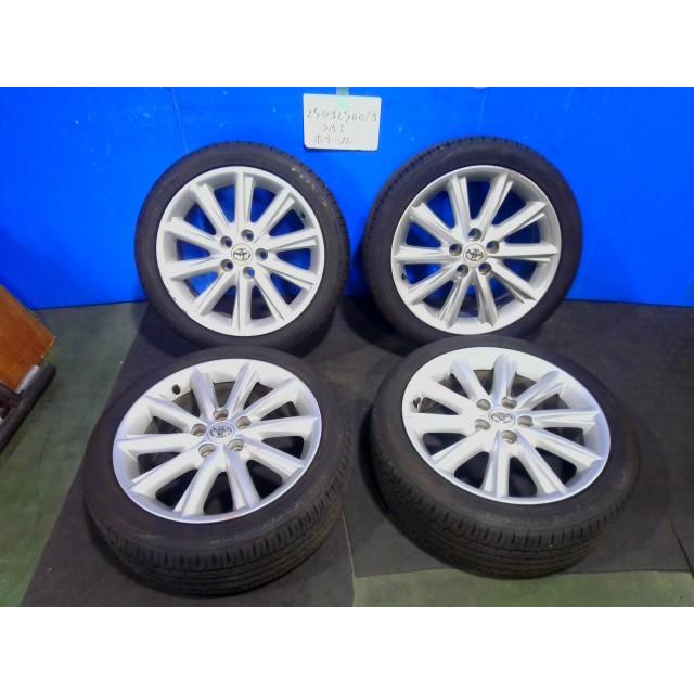 SAI AZK10 中古 純正 18インチ アルミホイール 4本セット