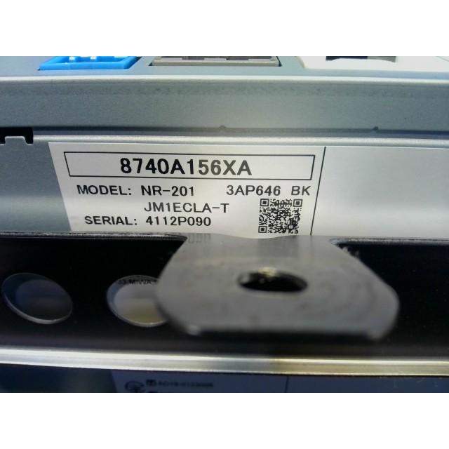 エクリプスクロス　スマートフォン連携カーナビ NR-201、8740A156XA エクリプスクロス 5LA-GL3W ナビ 8740A156XA 443278 : オート