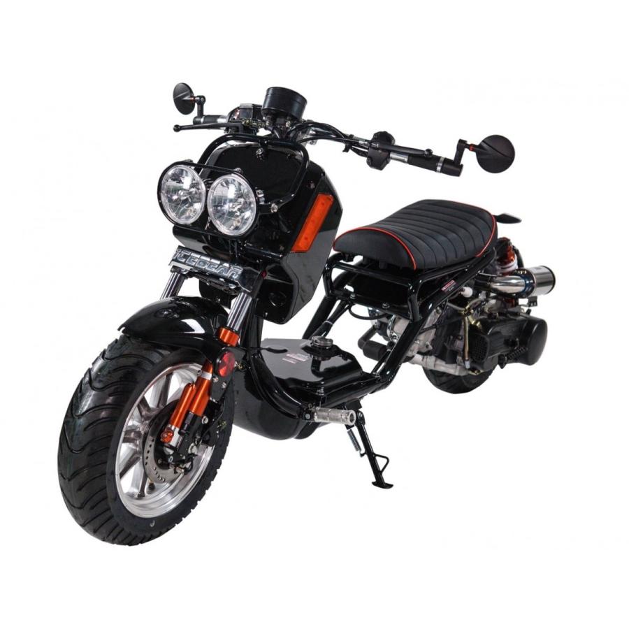 ICEBEAR バイクマッドドッグカスタム 原付バイク 50cc 黒 HL50KZB｜autoshop-arisu-store｜07