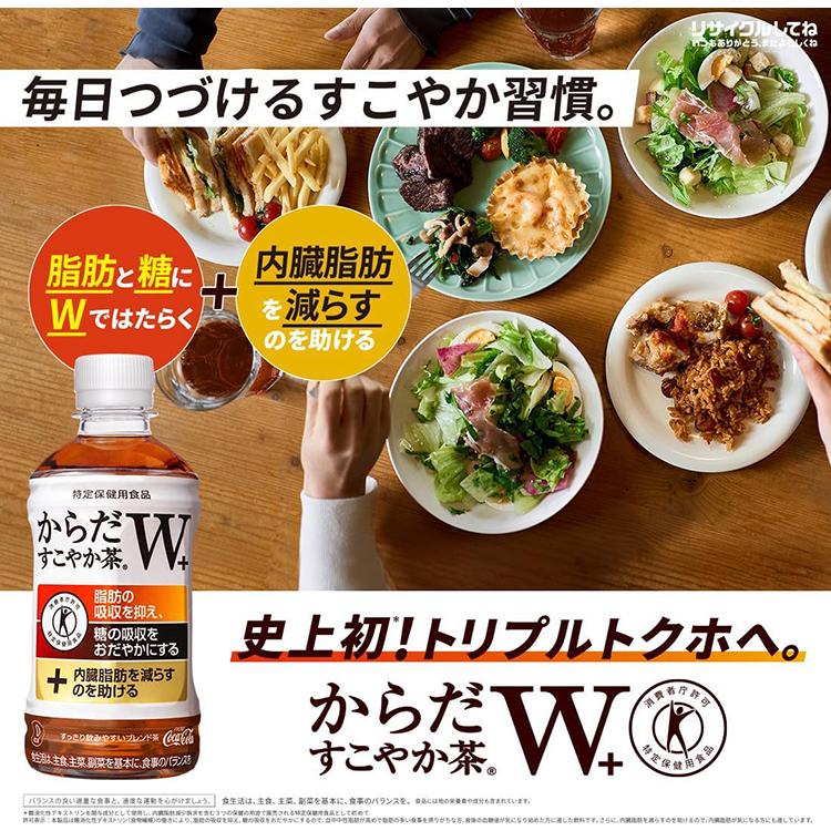 からだすこやか茶W 48本 特定保健用食品 コカ・コーラ 日本コカコーラ からだすこやか茶W 350ml×48本 PET (お茶飲料