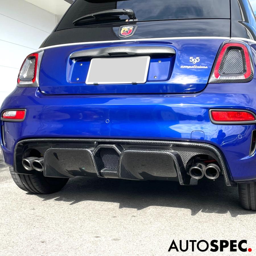 アバルト（ABARTH） THREEHUNDRED カーボンリアディフューザー 595 695
