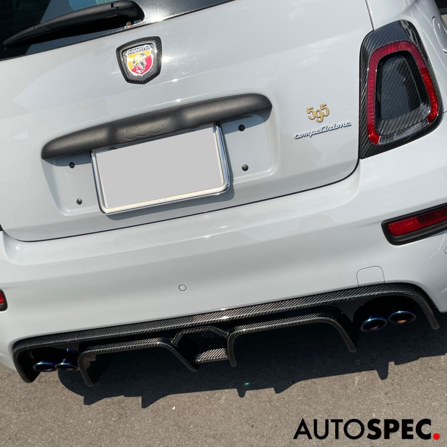 アバルト（ABARTH） THREEHUNDRED カーボンリアディフューザー 595 695