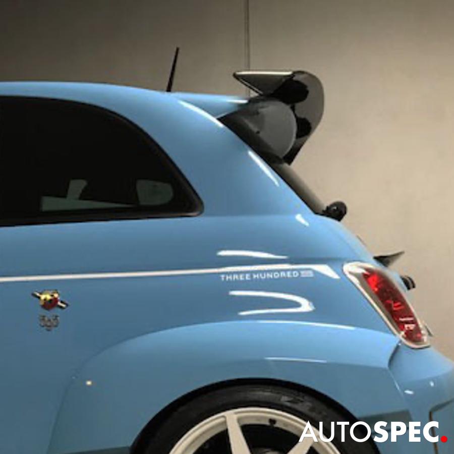 アバルト500　595リアウイング アバルト（ABARTH） THREEHUNDRED カーボンリアウイング 500 595 695