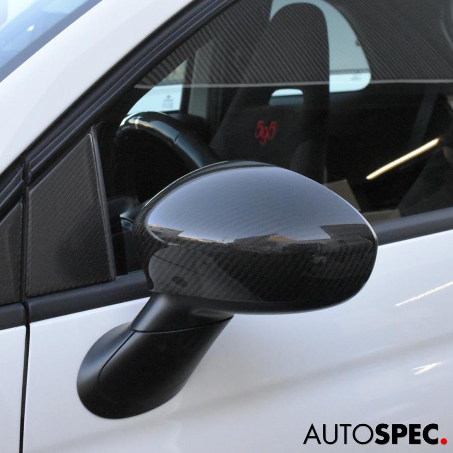 アバルト（ABARTH） ABARTH 500 595 695 カーボン ドアミラーカバー