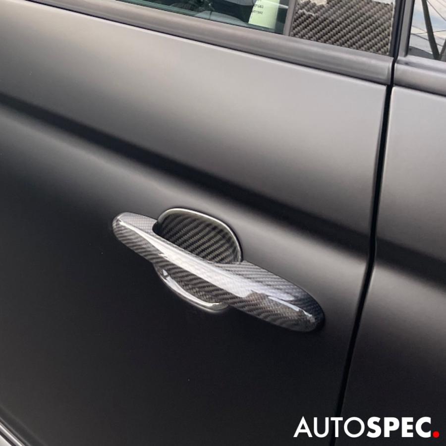 アバルト（ABARTH） ABARTH 500 595 695 カーボン ドアハンドル パネル