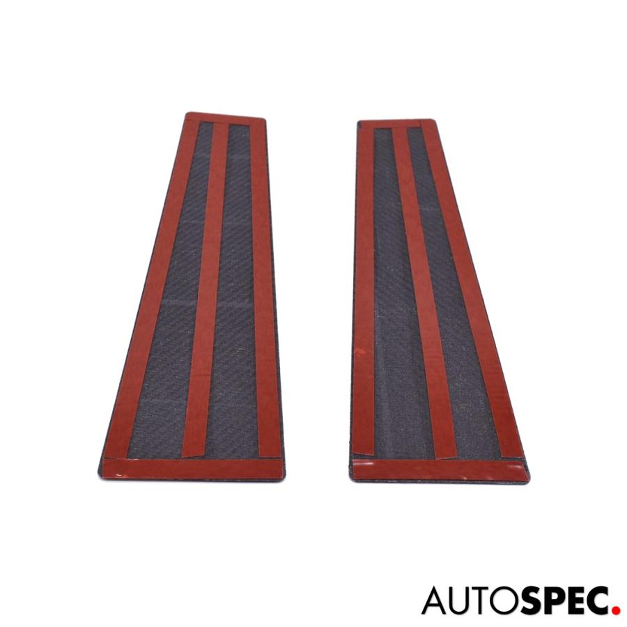 アバルト ABARTH カーボン ピラーパネル Bピラー THREEHUNDRED