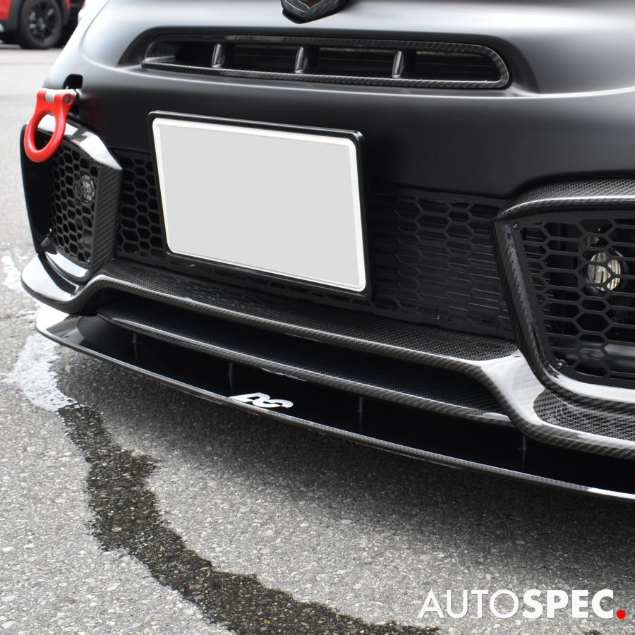 アバルト（ABARTH） カーボン フロントリップスポイラー 595 695