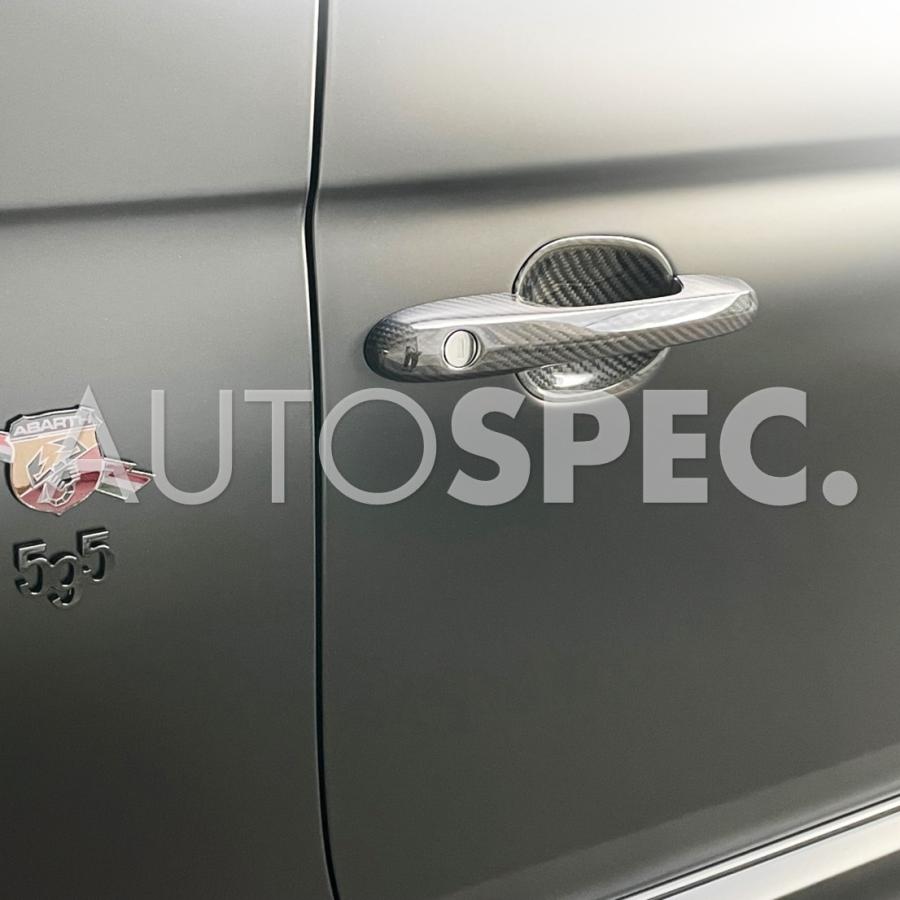 アバルト ABARTH 500 595 695 カーボン ドアハンドルカバー RH アバルト ABARTH 500 595 695 カーボン ドアハンドルカバー RH
