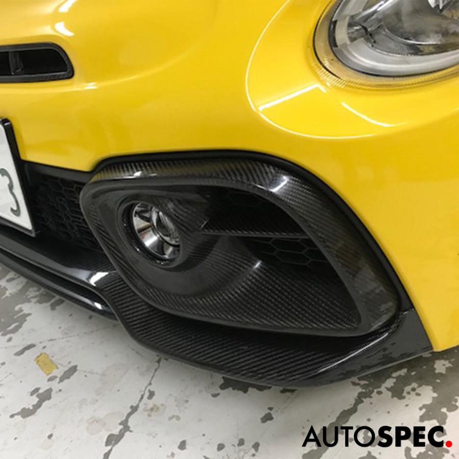 アバルト（ABARTH） THREEHUNDRED カーボンフォグライトカバー ABARTH