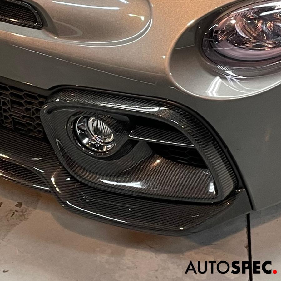 アバルト（ABARTH） THREEHUNDRED カーボンフォグライトカバー ABARTH