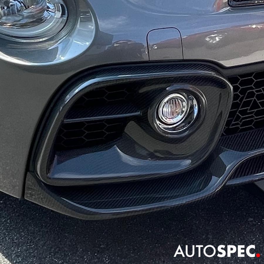 アバルト（ABARTH） THREEHUNDRED カーボンフォグライトカバー ABARTH