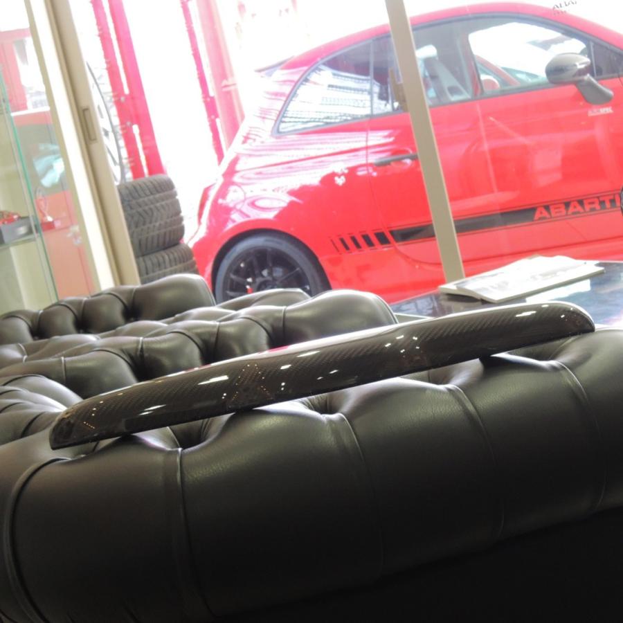 ☆超目玉】 アバルト カーボンルック リアゲートグリップカバー 500