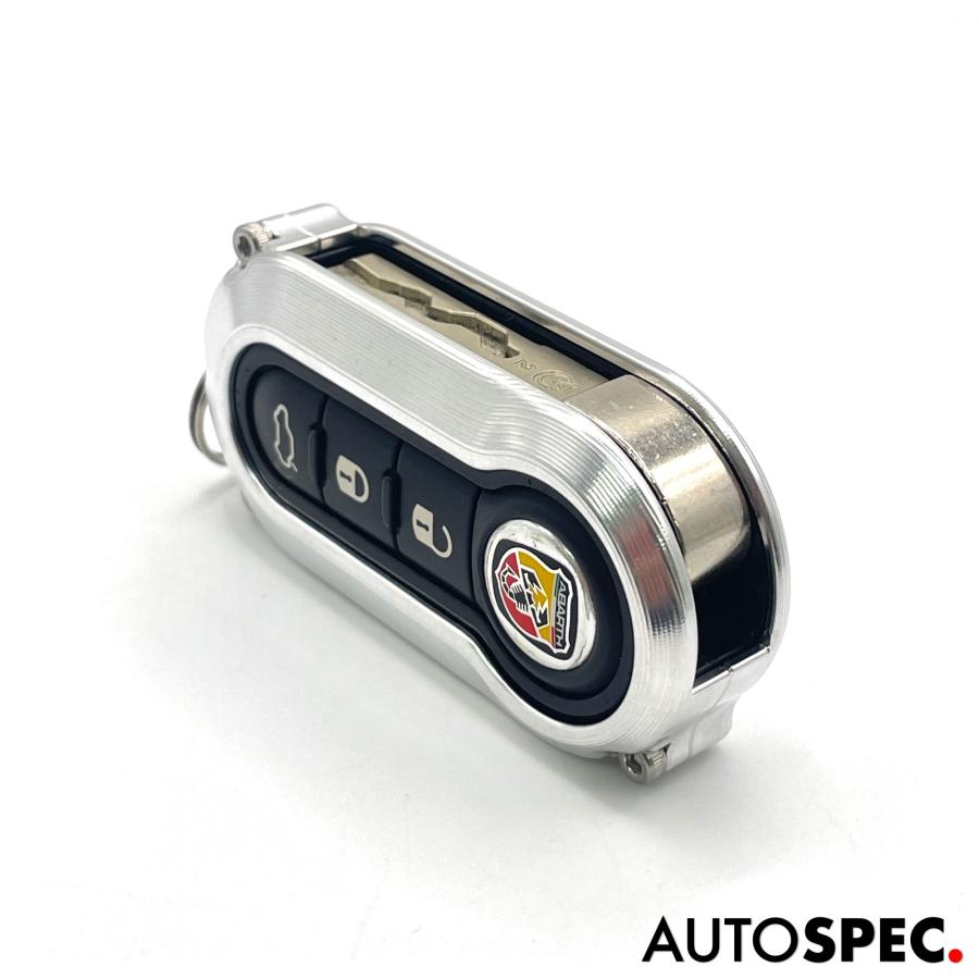 アバルト（ABARTH） FIAT ABARTH 500 595 695 アルミ キーカバー ASSO