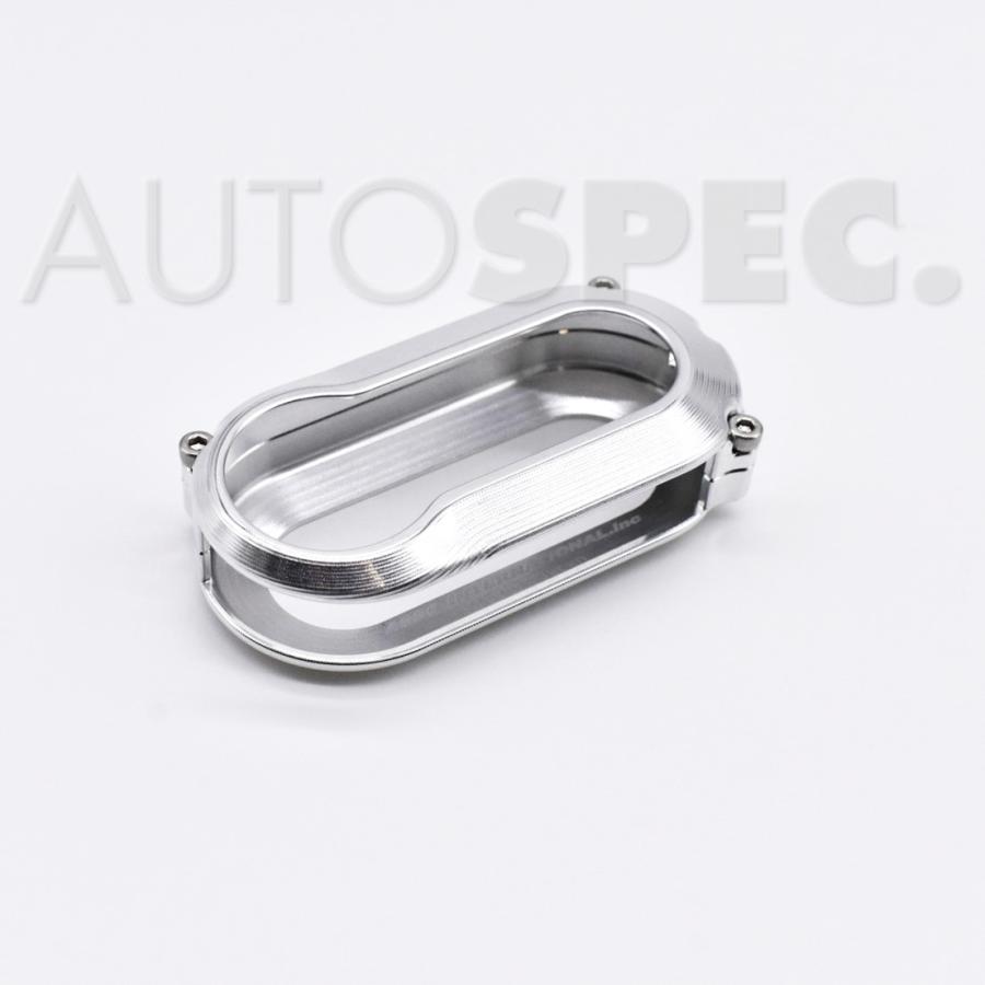 アバルト FIAT ABARTH 500 595 695 アルミ キーカバー ASSO ino