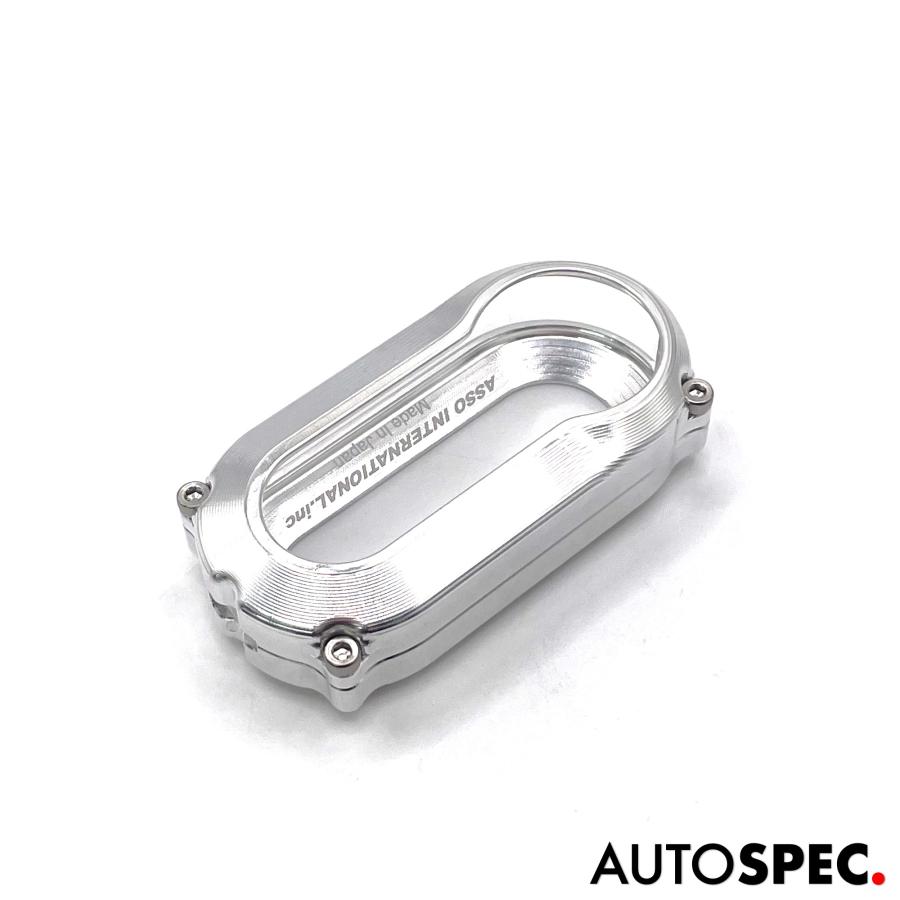 アバルト（ABARTH） FIAT ABARTH 500 595 695 アルミ キーカバー ASSO