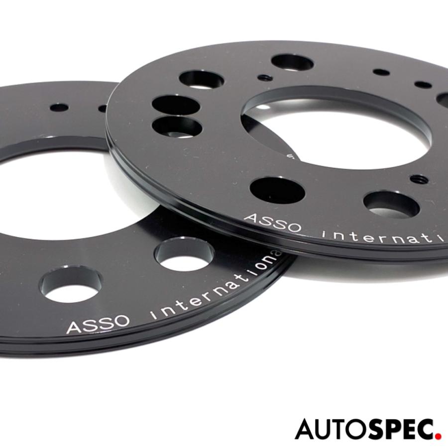 アバルト FIAT ABARTH マルチフィッティング スペーサー 6mm ASSO 