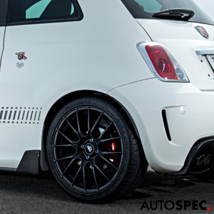 アバルト500 エッセエッセ17インチアルミホイール 4本セット アバルト（ABARTH） ABARTH 17インチ 7J ET35 PCD98 4H ASSO Partire