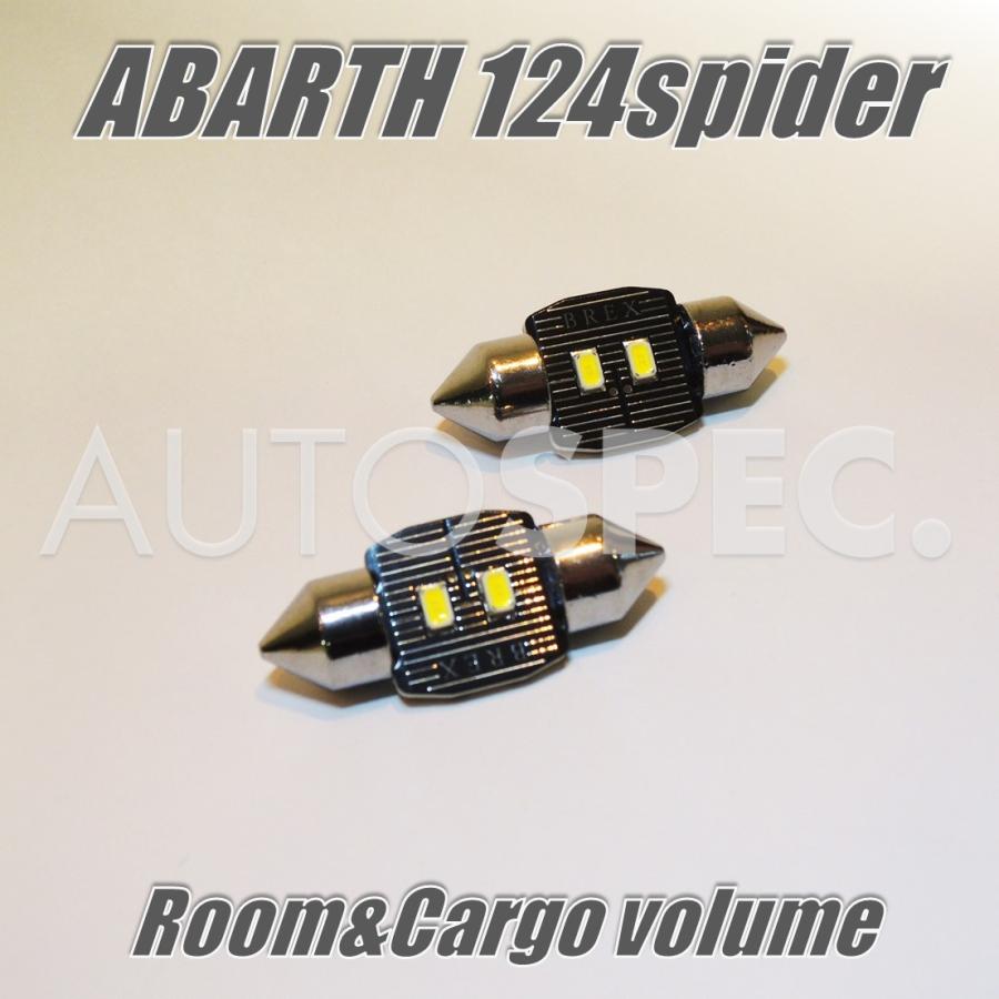 ABARTH　124spider　ino la design　LED ルームランプ　トランク　バルブ　ASSO　アッソ　アバルト　スパイダー｜autospecy-store