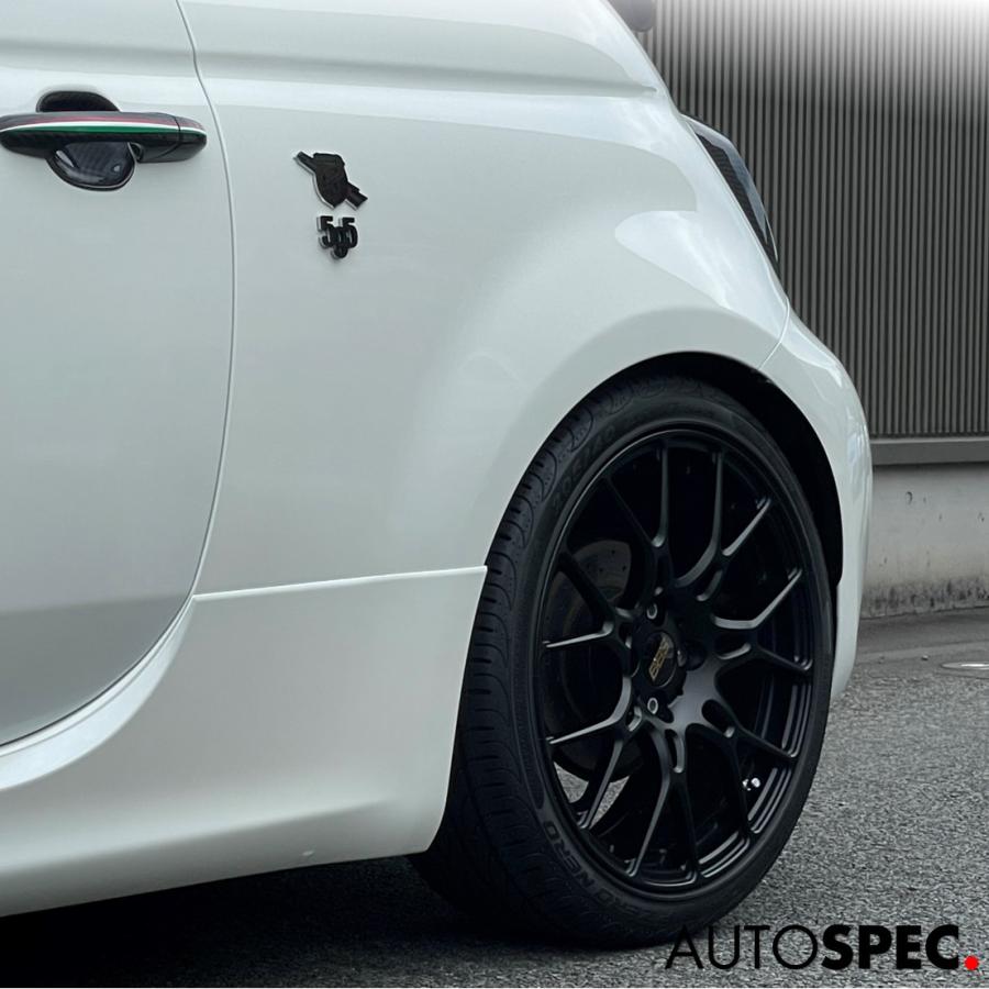 ABARTH 500 595 695 17インチ 7J ET35 4H PCD98 ASSO INTERSPEED IS701