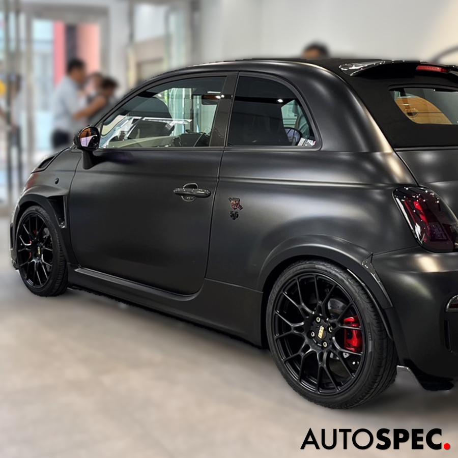 ABARTH 500 595 695 17インチ 7J ET35 4H PCD98 ASSO INTERSPEED IS701
