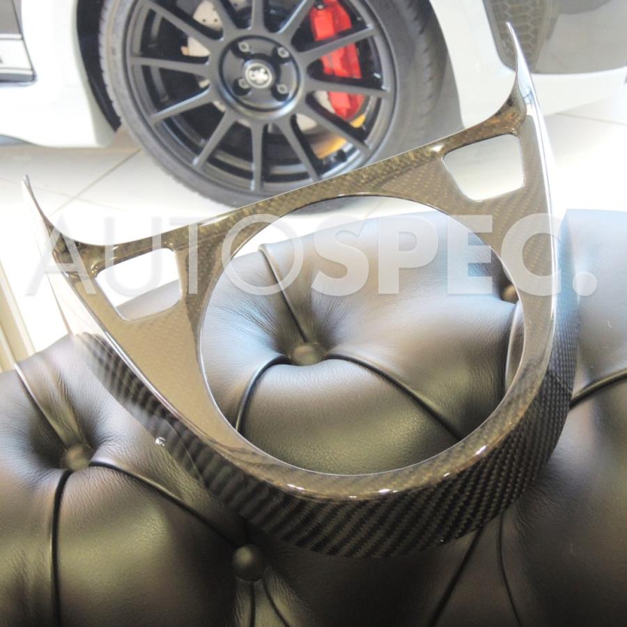 アバルト ABARTH 500 595 695 カーボン シフト ゲートカバー