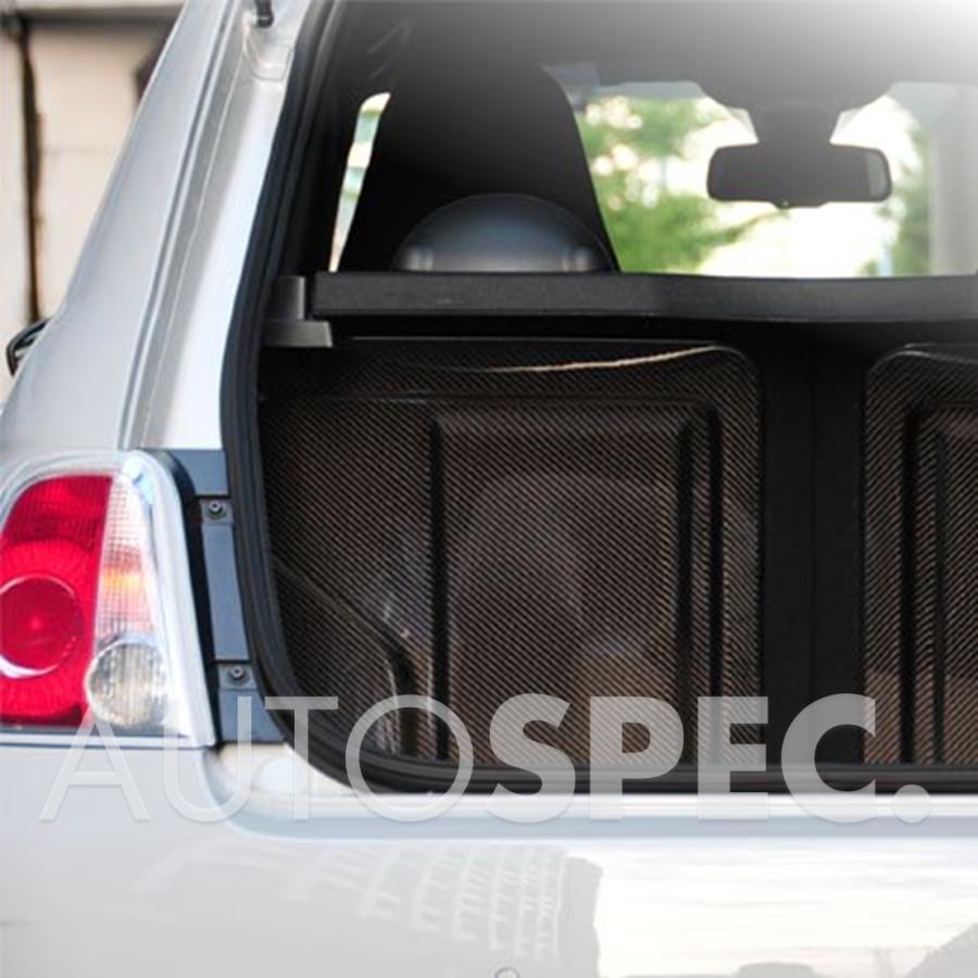 アバルト（ABARTH） カーボン バックパネル THREEHUNDRED 500 595 695