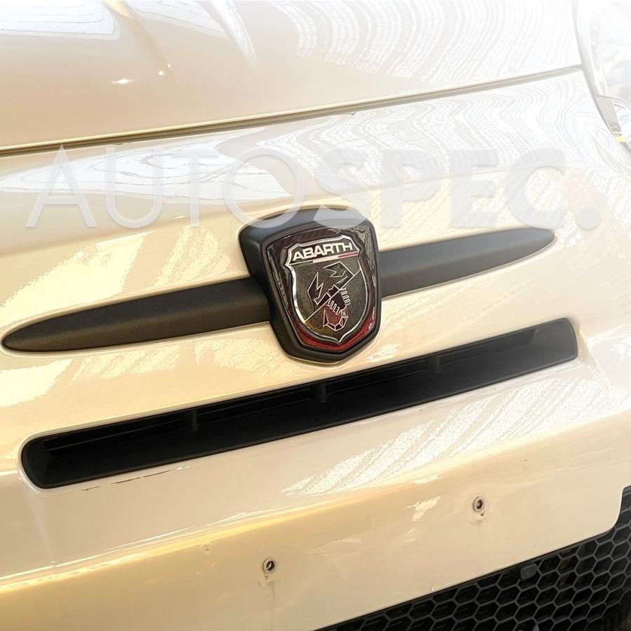Abarth 500 595 695 エンブレム ステッカー メタリック ブラック ラメ 黒 アバルト Ab242 Autospec Y Store 通販 Yahoo ショッピング