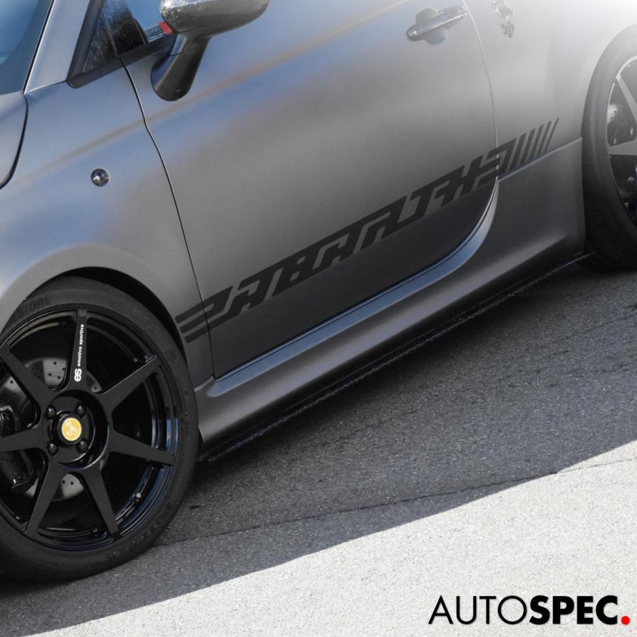 アバルト（ABARTH） サイド アンダースポイラー 500 595 695 グロス