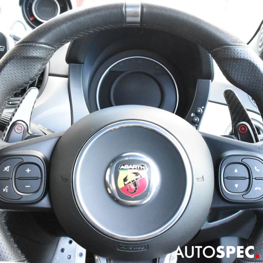 アバルト（ABARTH） ドライ カーボン ステアリング パドルシフト