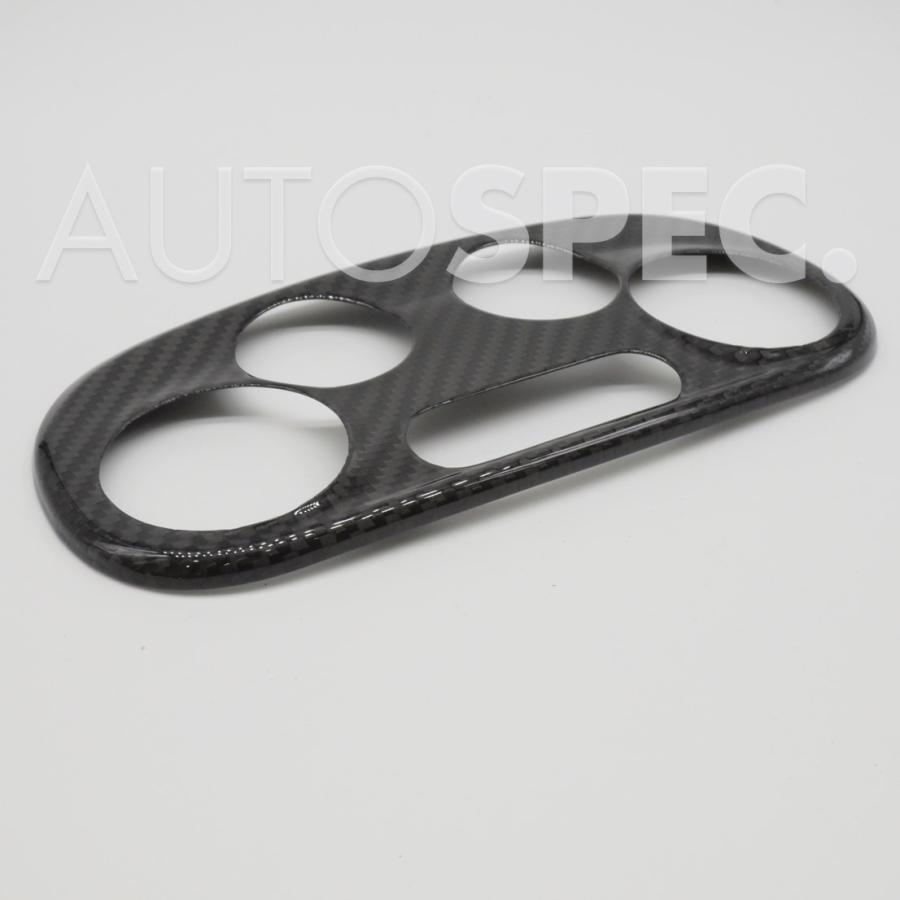 アバルト（ABARTH） ABARTH 595 カーボン エアコン パネルカバー AC