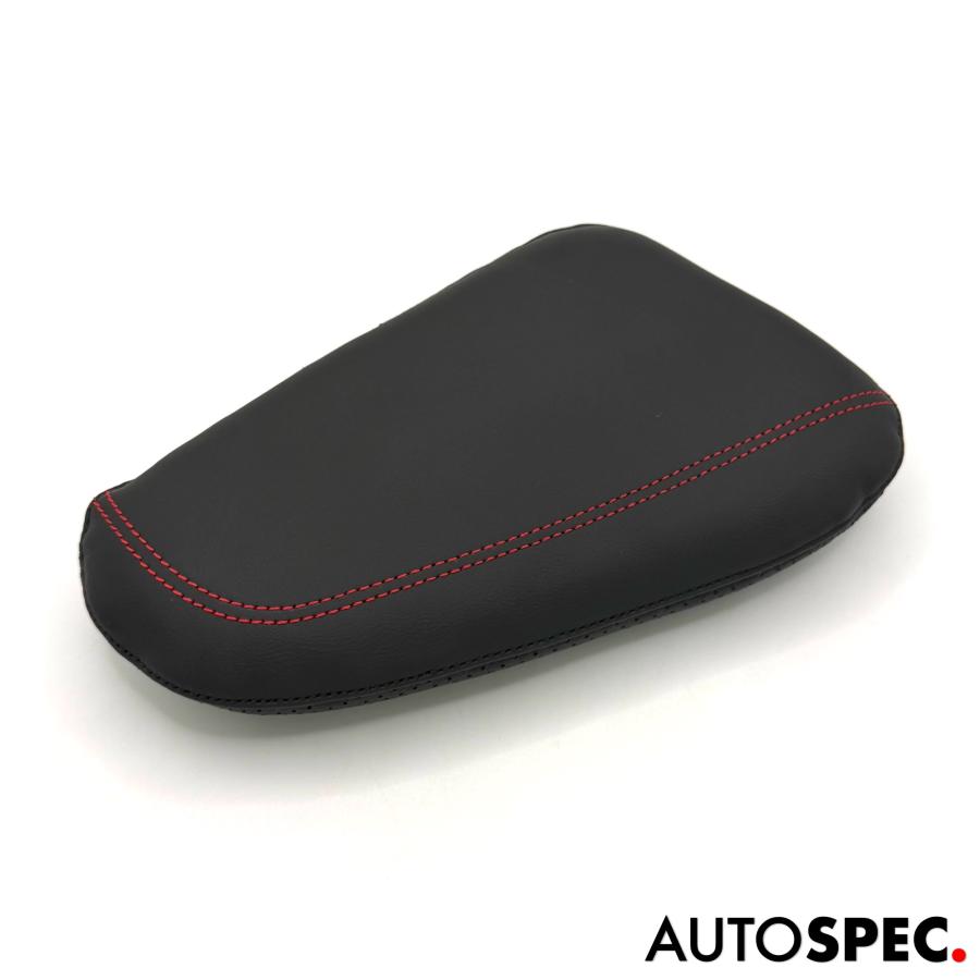 アバルト（ABARTH） ABARTH FIAT ニーパッド レザー レッド ステッチ