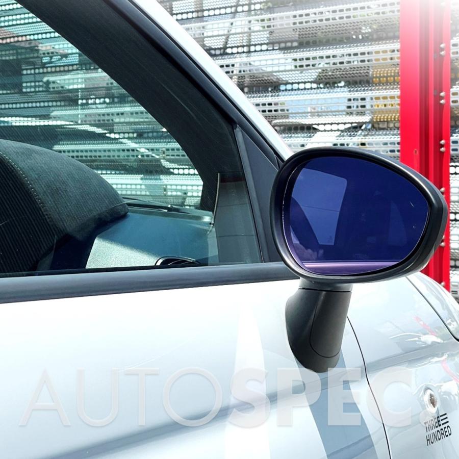 FIAT ABARTH 500 595 695 防眩パープル ミラー ASSO フィアット
