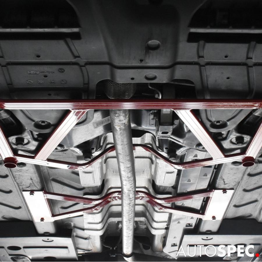 アバルト用パーツ エアクリ　強化バー　スロコン　ステア　スペーサー　布チェーン アバルト（ABARTH） ABARTH 500 595 695 フロント フロアブレース 操作