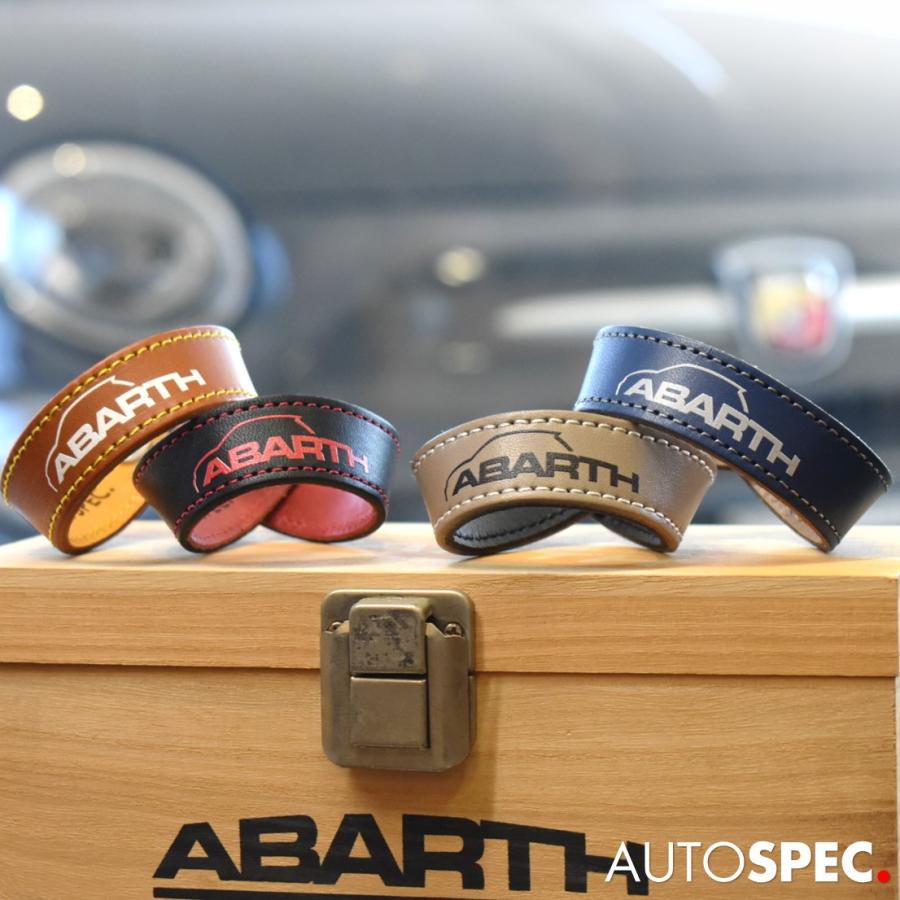 アバルト（ABARTH） ABARTH 500 595 695 本革 リアゲートストラップ