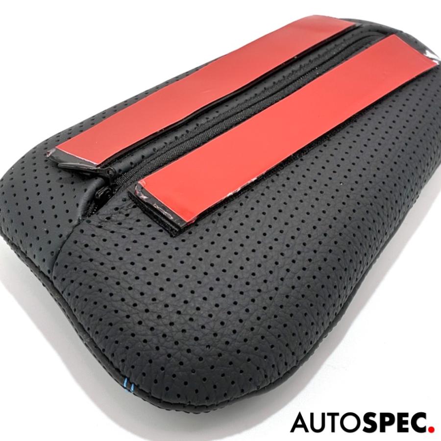 アバルト（ABARTH） ABARTH FIAT ニーパッド レザー ブルーステッチ