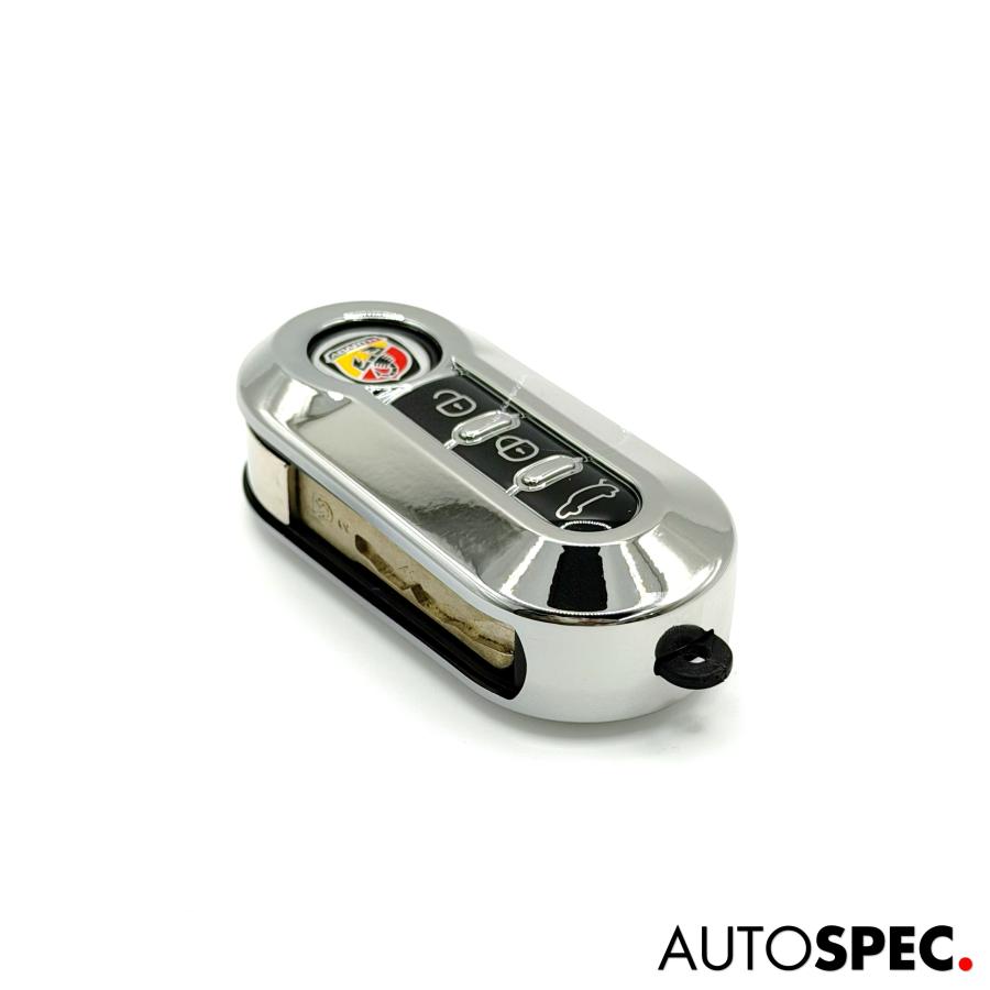 アバルト（ABARTH） FIAT ABARTH シリコン キーカバー シルバー 500