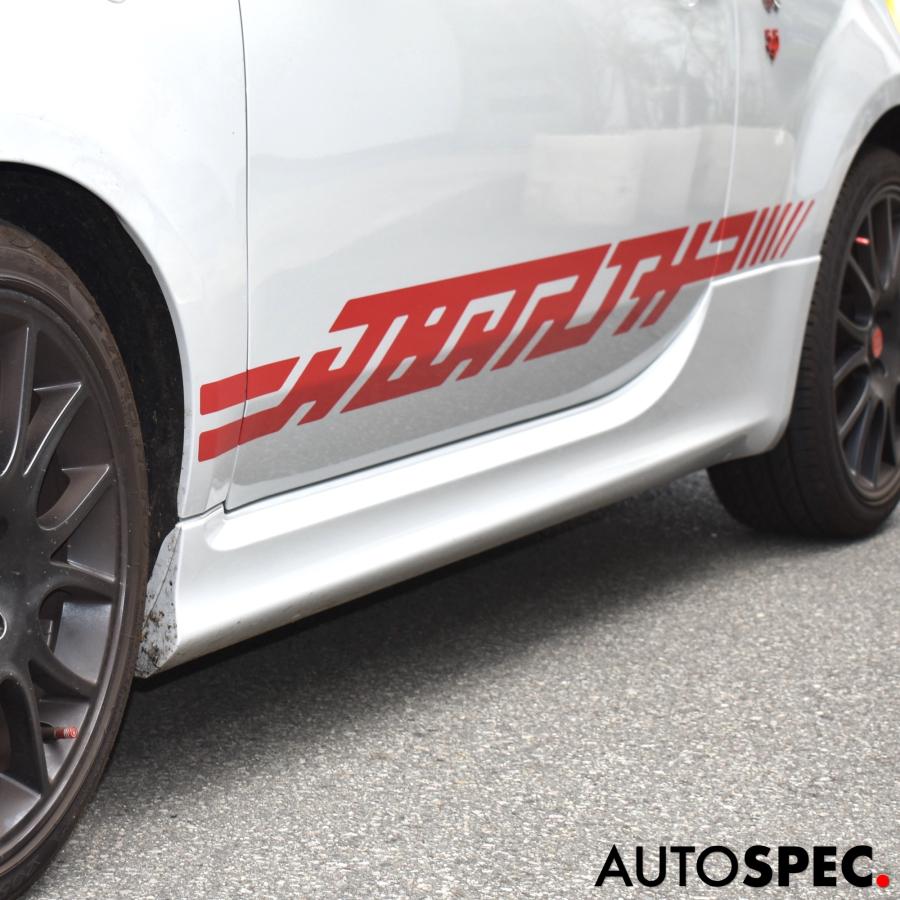 アバルト（ABARTH） ABARTH 500 595 695 サイドデカール チェリー